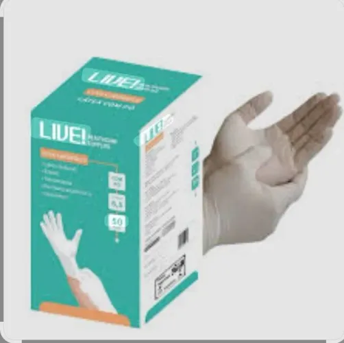 Luva de Látex cirurgica Estéril com pó 50 pares