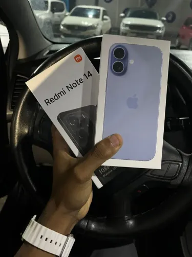 iPhone 17 256GB + Redmi Note 14 256GB - Lacrados + NF