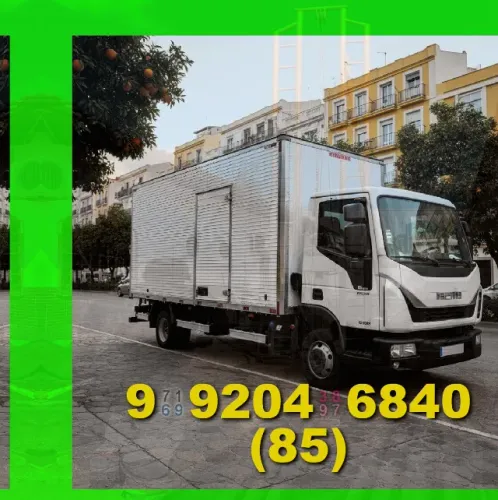 frete conforto e segurança! atendimento em bairros como Aldeota e Meireles