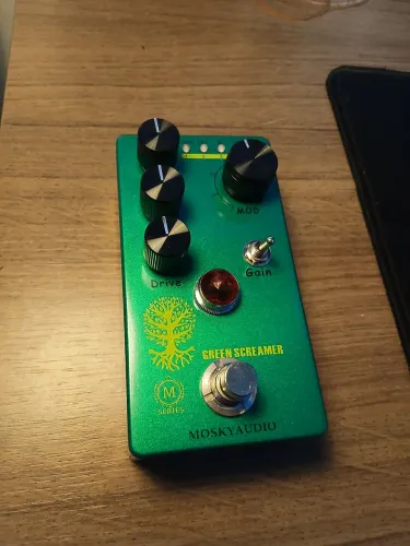 Pedal Green Screamer Overdrive Deluxe