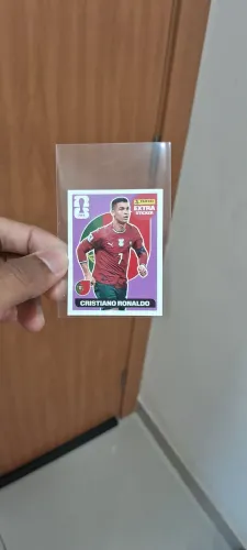 Figurinha da copa 2026 legend cr7 bordo
