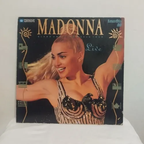 LaserDisc Raro Madonna - Blond Ambition World Tour Live (1990)