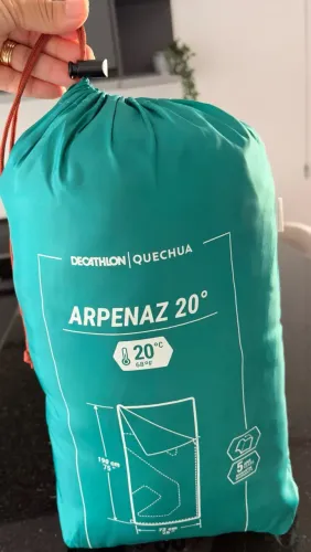  Saco de Dormir Quechua Arpenaz 20° - Decathlon - Original