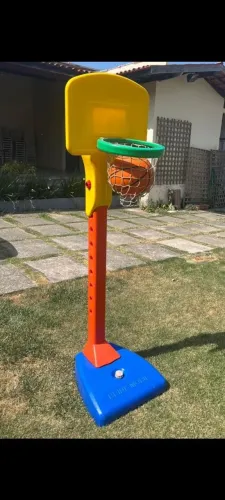 Cesta De Basquete + Bola