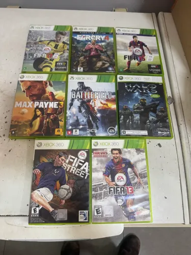 LOTE DE JOGOS DE XBOX 360 ORIGINAIS(ENVIO OLX PAY)