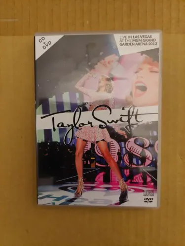 Taylor Swift - Live in Las Vegas at the MGM Grand Garden Arena 2012 - ORIGINAL - CD + DVD