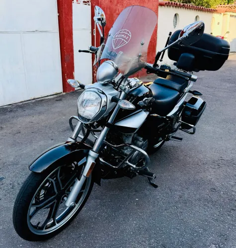Haojue Master Ride 150 22/23 | 12.700 km | Completa c/ Baú e Alforges | Impecável