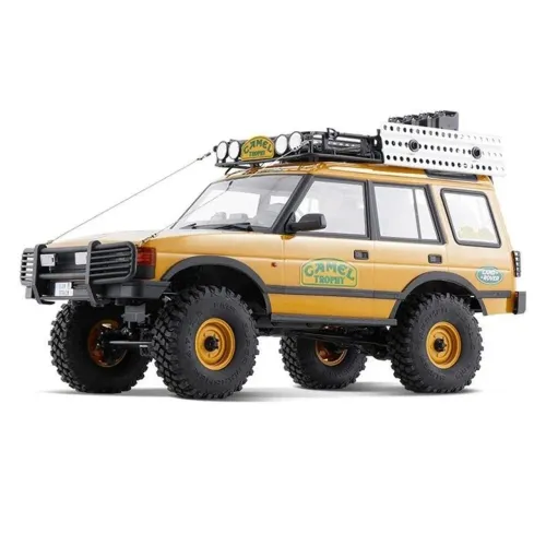 CARRO FMS 1/10 FCX10 LAND ROVER DISCOVERY RS YELLOW FMS11043RSYL-SP