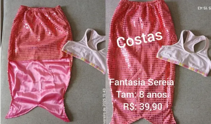 Fantasias apartir de R$:20,00