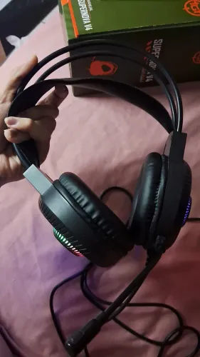 Headset Gamer TGT Supernova V4, Rainbow, Som Stereo, Drivers 50mm, Preto, TGT-SUP-04