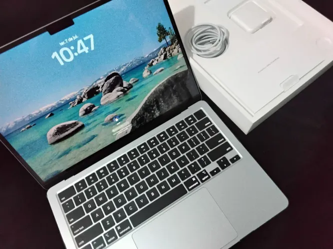 MACBOOK AIR M4 NOVO COM 12 CICLOS 16 GB RAM C/ NF NA GARANTIA ATÉ 01/27