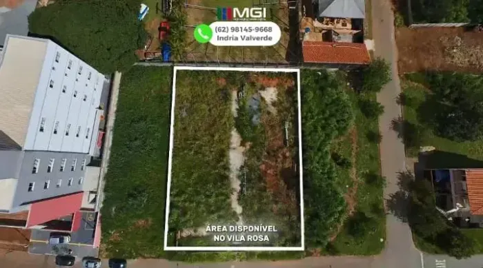 Área no Vila Rosa Goiânia com 1280 M²