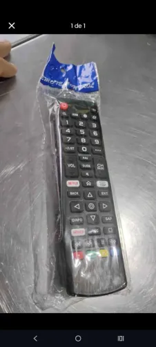 Controle Para Tv Lg Led Smart Com Netflix Amazon