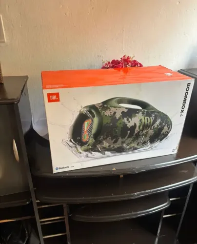 Boombox 4 Jbl lacrada 210Rms nota fiscal
