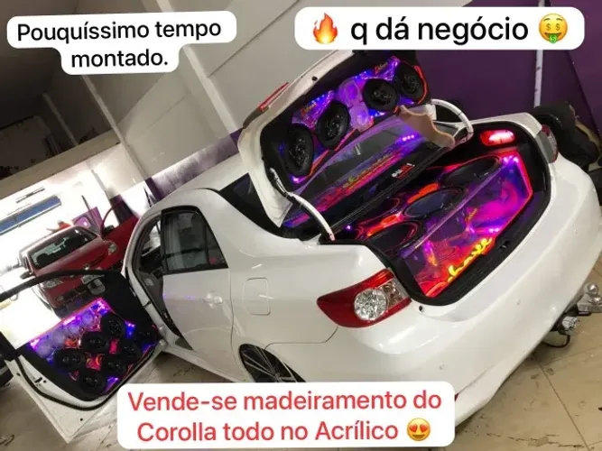 Madeiramento p/ Corolla 