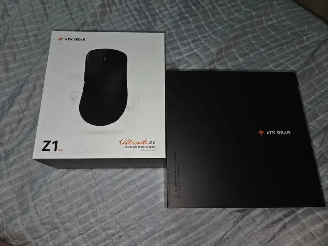 Mouse Gamer ATK Z1 Ultimate V2 Wireless 8K PAW3950 ? 1 Mês de Uso