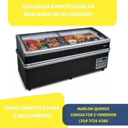 Ilha para Congelados 940L 2M Polar