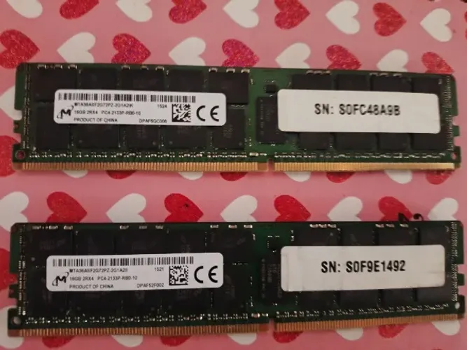 Memória ddr4 16gb