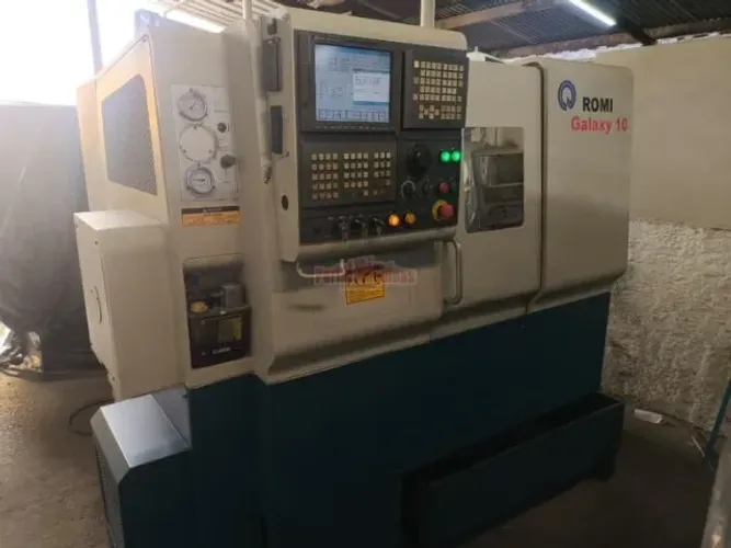 Torno CNC ROMI GALAXY 10 comando FANUC 21i-T