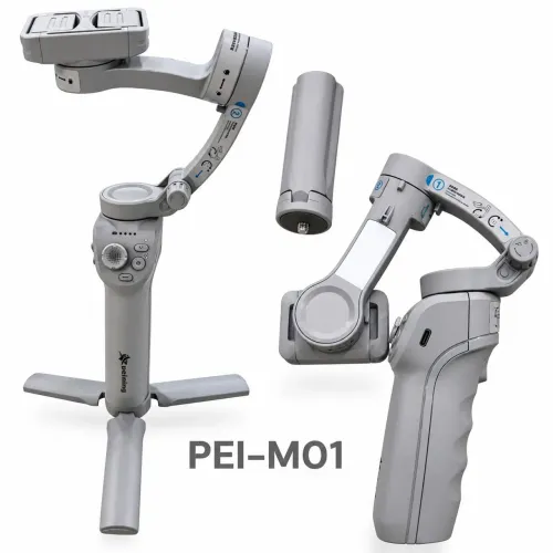 Gimbal Estabilizador M01 3 Eixos para Celular com Smart Tracking