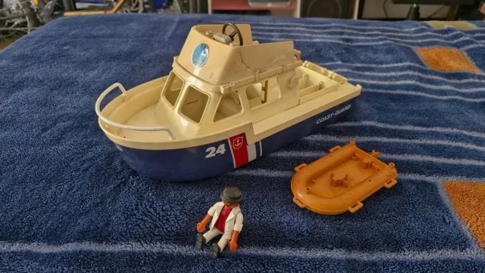Barco Playmobil Antigo