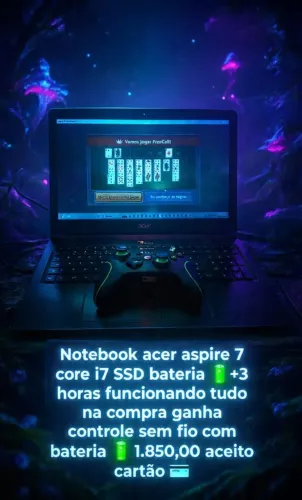 Notebook acer aspire 7 core i7