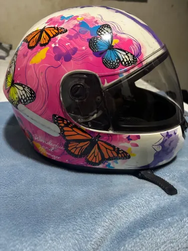 Capacete peels rosa