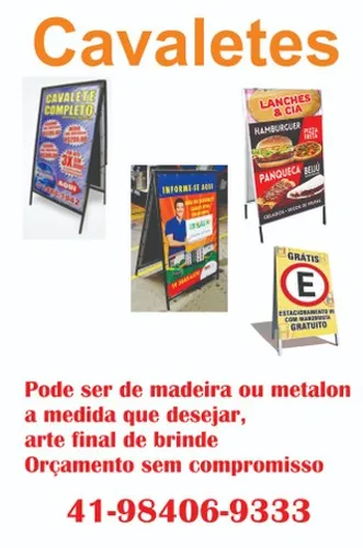 Adesivos, Banners em gerais