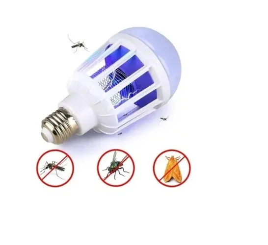 Lampada Luz Led 15 Watts Repelente Mata Mosquito Pernilongo