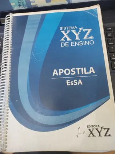 Apostila ESA editora XYZ usada