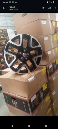 Rodas Novas aro 18 Jeep Renegade(Em até 12x)