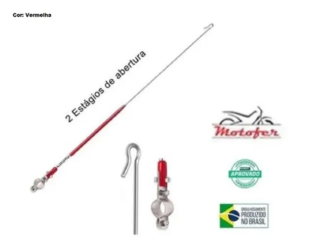 Antena corta pipas ? linha de cerol para motos e bikes