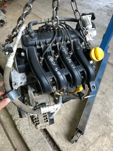Motor parcial logan 2016 1.0 16v original 