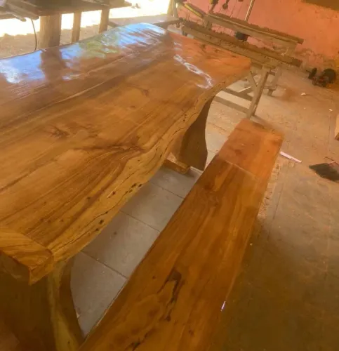 Mesa rústica