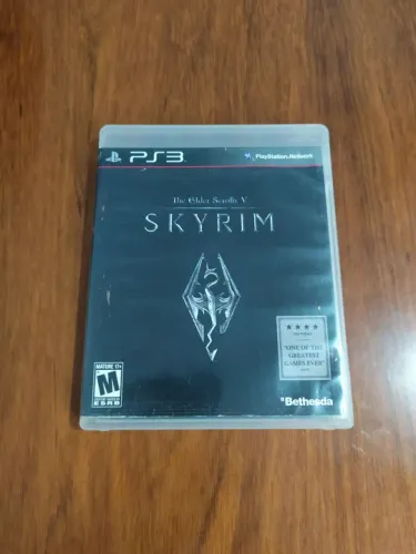 Skyrim PS3 (manual em inglês)