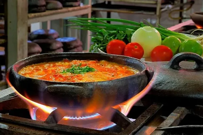 Panela de barro para moqueca ,peixe, pirão 