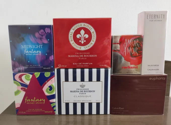 PERFUMES FEMININOS IMPORTADOS - 100 ML ( Original e Lacrado ) 