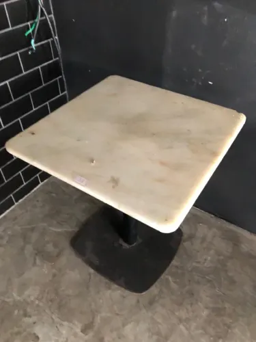 Mesa de mármore para restaurante e cafeteria