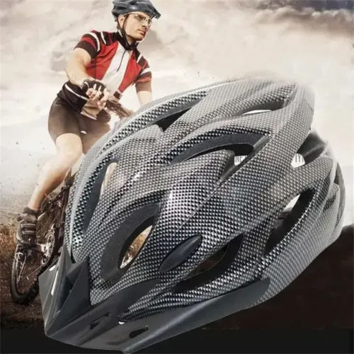 Capacete unissex leve, para ciclismo adultos, equipamentos esportivo, bem confortável.