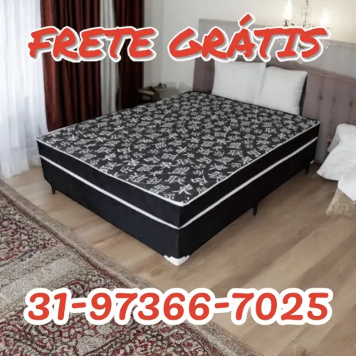 CAMA CASAL MOLAS / DIRETO DA FÁBRICA / FRETE GRÁTIS 