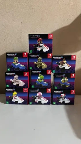 Coleção completa Mario Kart Mc Donalds 2024 lacrados