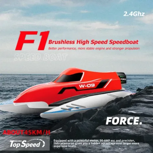 Barco De Controle Remoto Wltoys 2,4 Ghz Brushless Speedboat