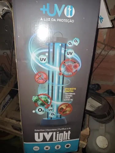 Luz uv matadora de germes higienizadora 