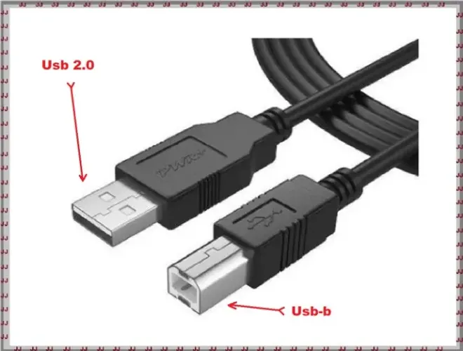 Cabo para impressora, scanner e outros com 2 metros