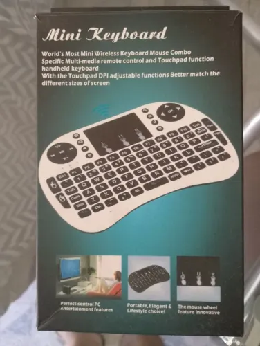 Teclado para tv smart 
