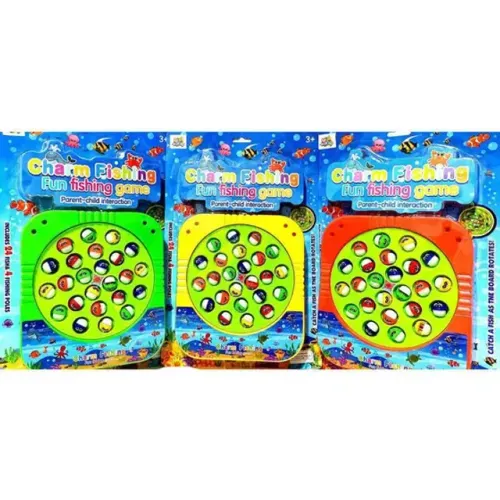Brinquedo Pega Peixe Pescaria  24cmx22cm  Tk-ab4109