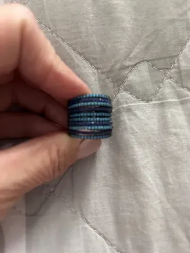 Anel em ródio negro com pedra semi joia