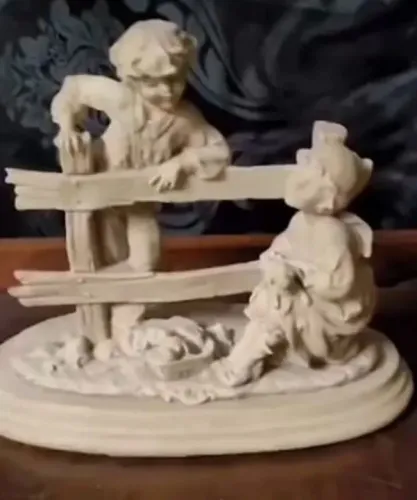 Escultura em resina italiana