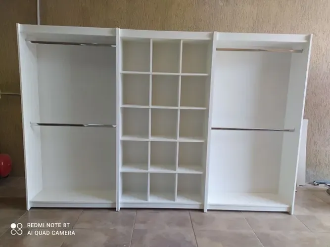 Cabideiro duplo + Colmeia MDF - Novo 