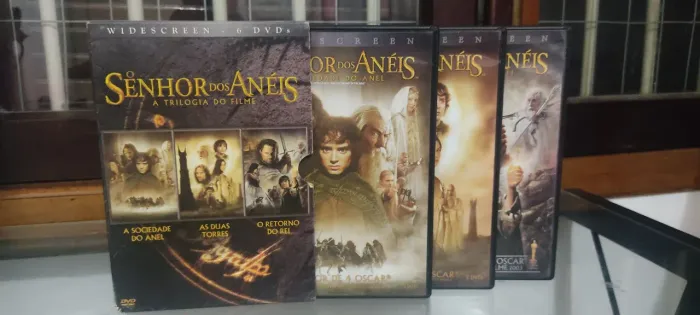 Box DVD Trilogia O Senhor dos Anéis